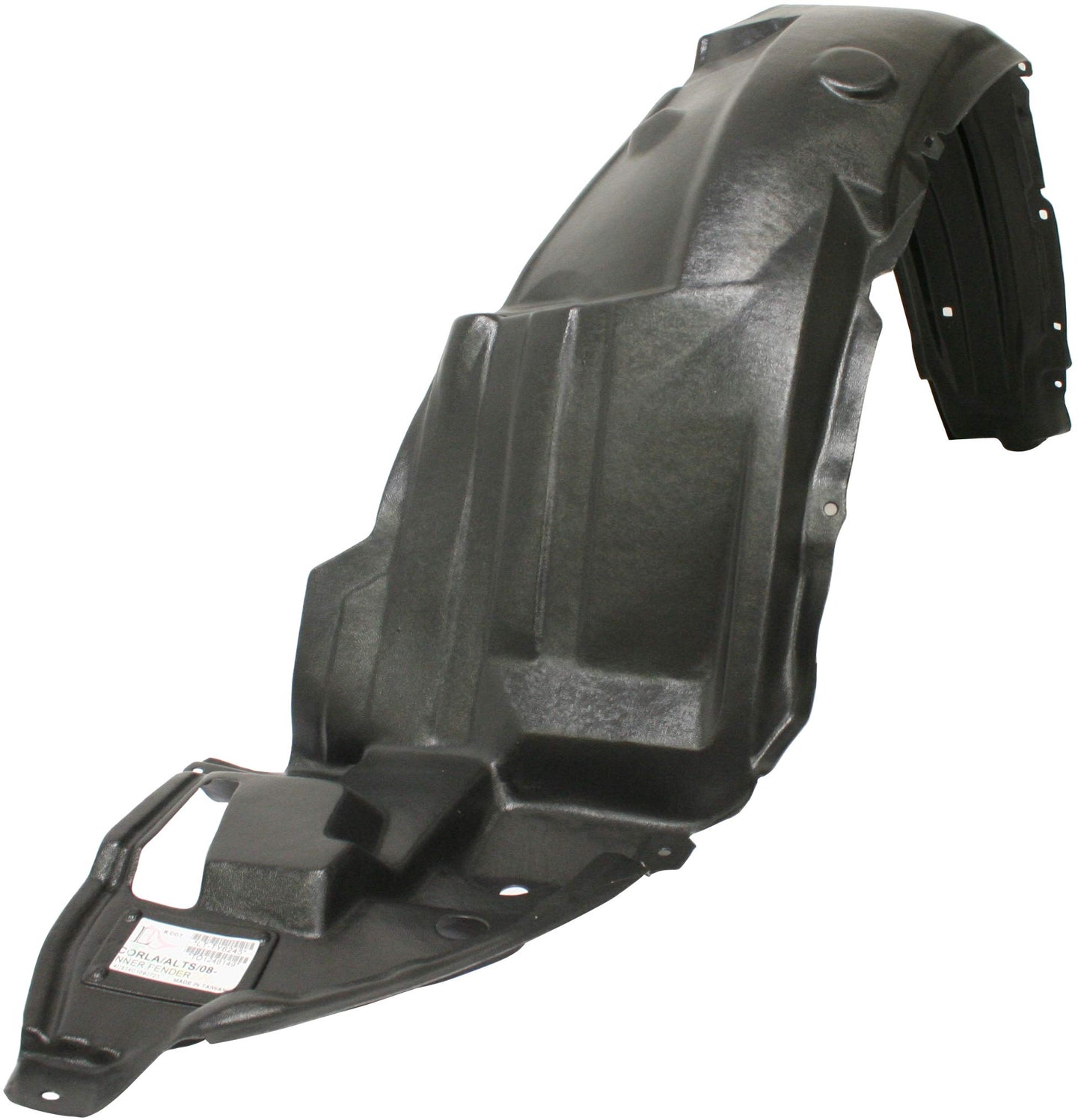 Left-Hand Fender Liner (LHS) – Toyota Corolla Professional / Quest / Prestige (2008–Present)